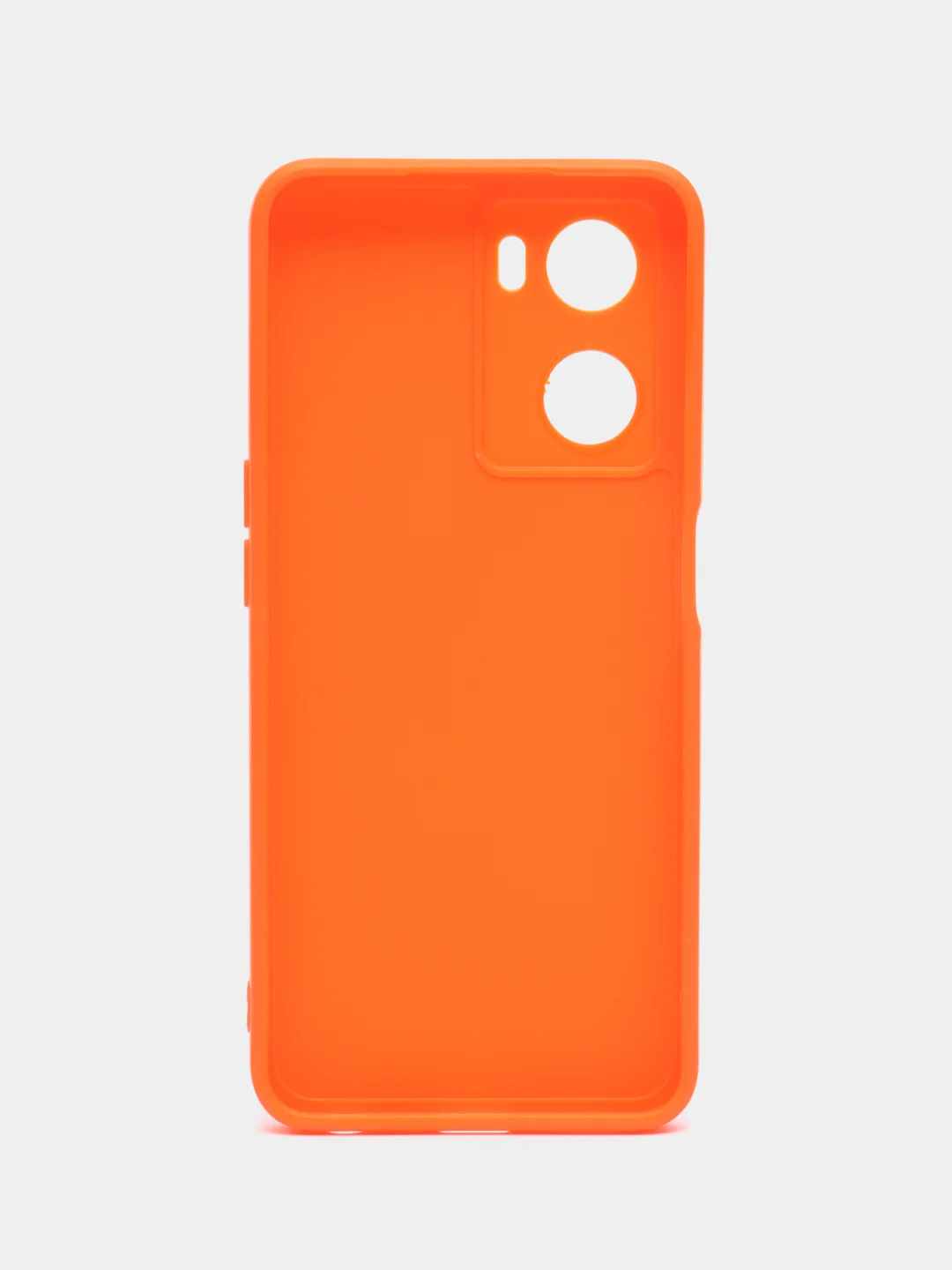 Оранжевый чехол для Oppo A57S, Oppo A77 4G (Оппо А57С, А77 4Ж), силиконовый, c защитой камеры