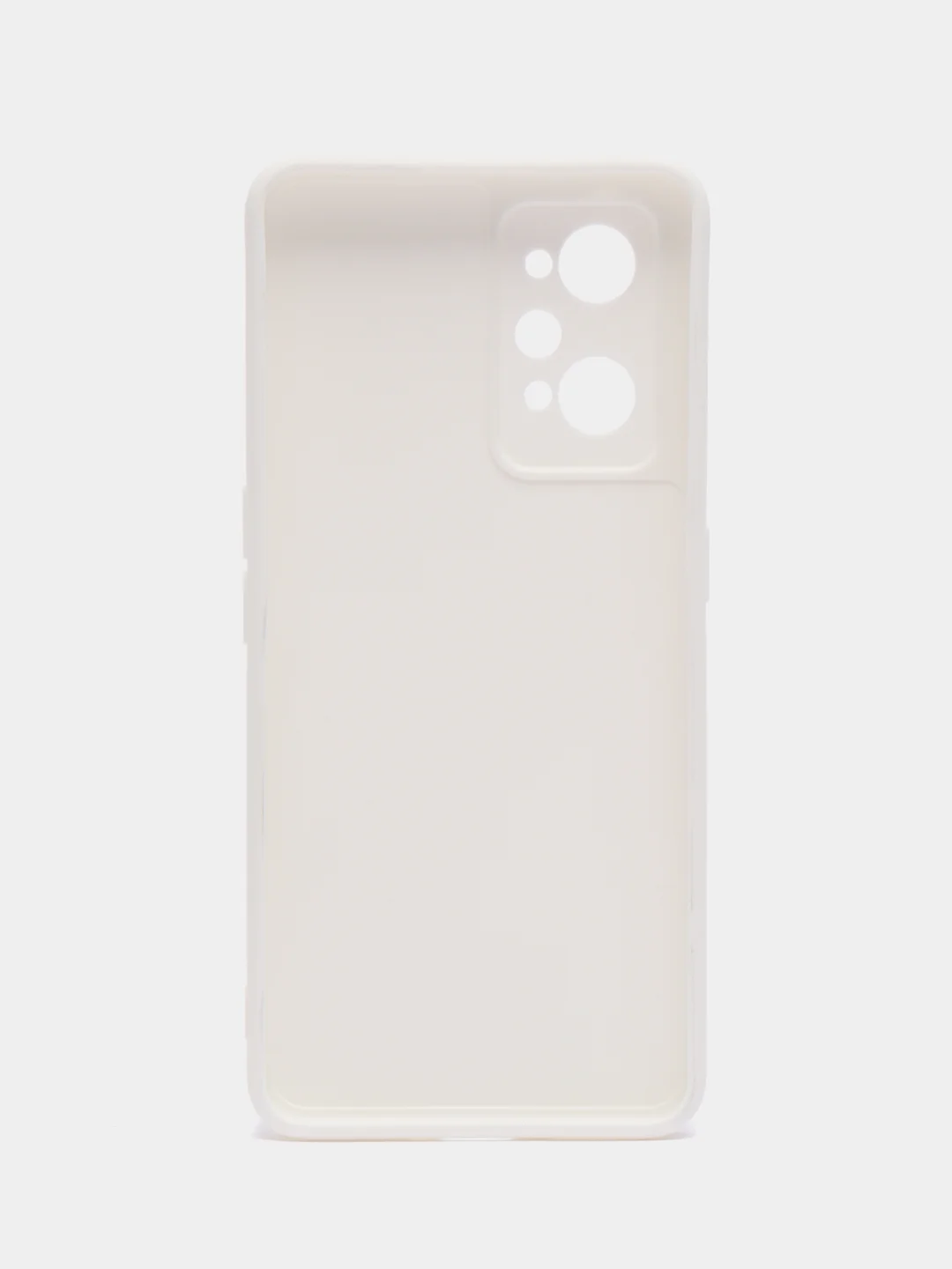 Белый чехол для Realme GT Neo 2 / GT 2 / GT Neo 3T,  силиконовый с защитой камеры