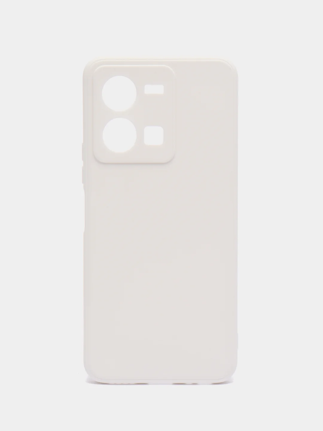 Белый силиконовый чехол Vivo Y35 4G 2022 (Виво у35 4Г 2022)