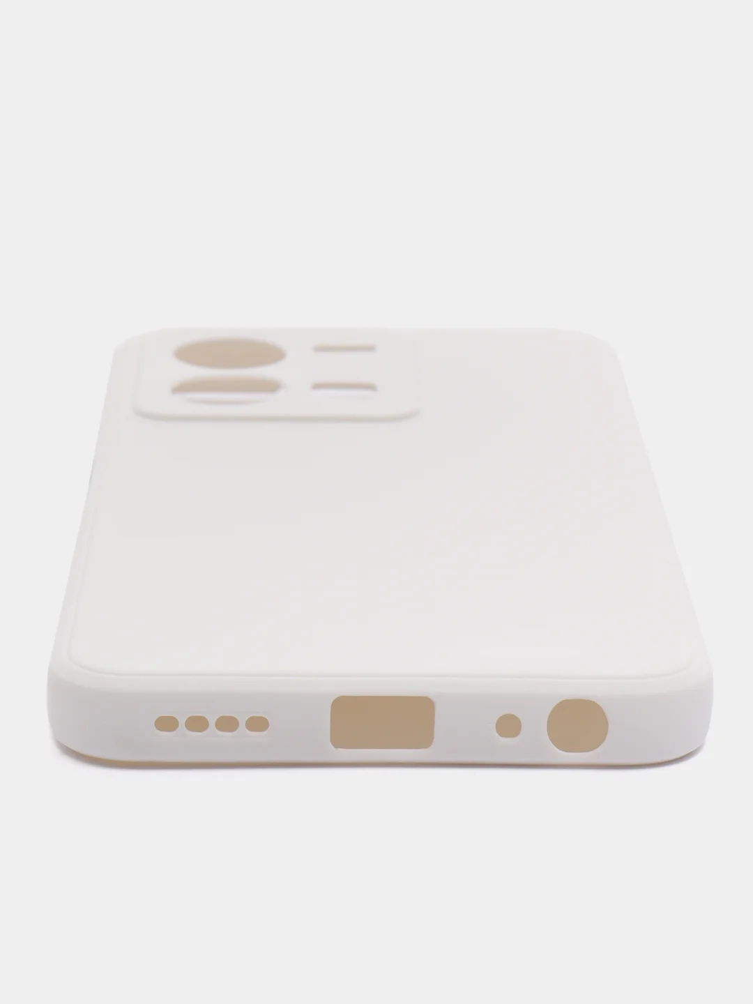 Белый силиконовый чехол Vivo Y35 4G 2022 (Виво у35 4Г 2022)