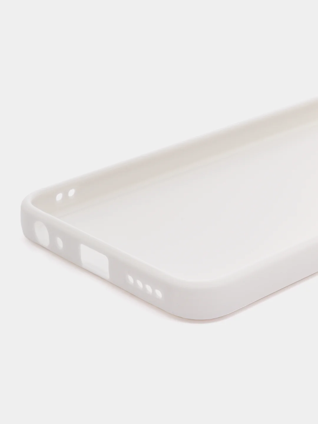 Белый силиконовый чехол Vivo Y35 4G 2022 (Виво у35 4Г 2022)