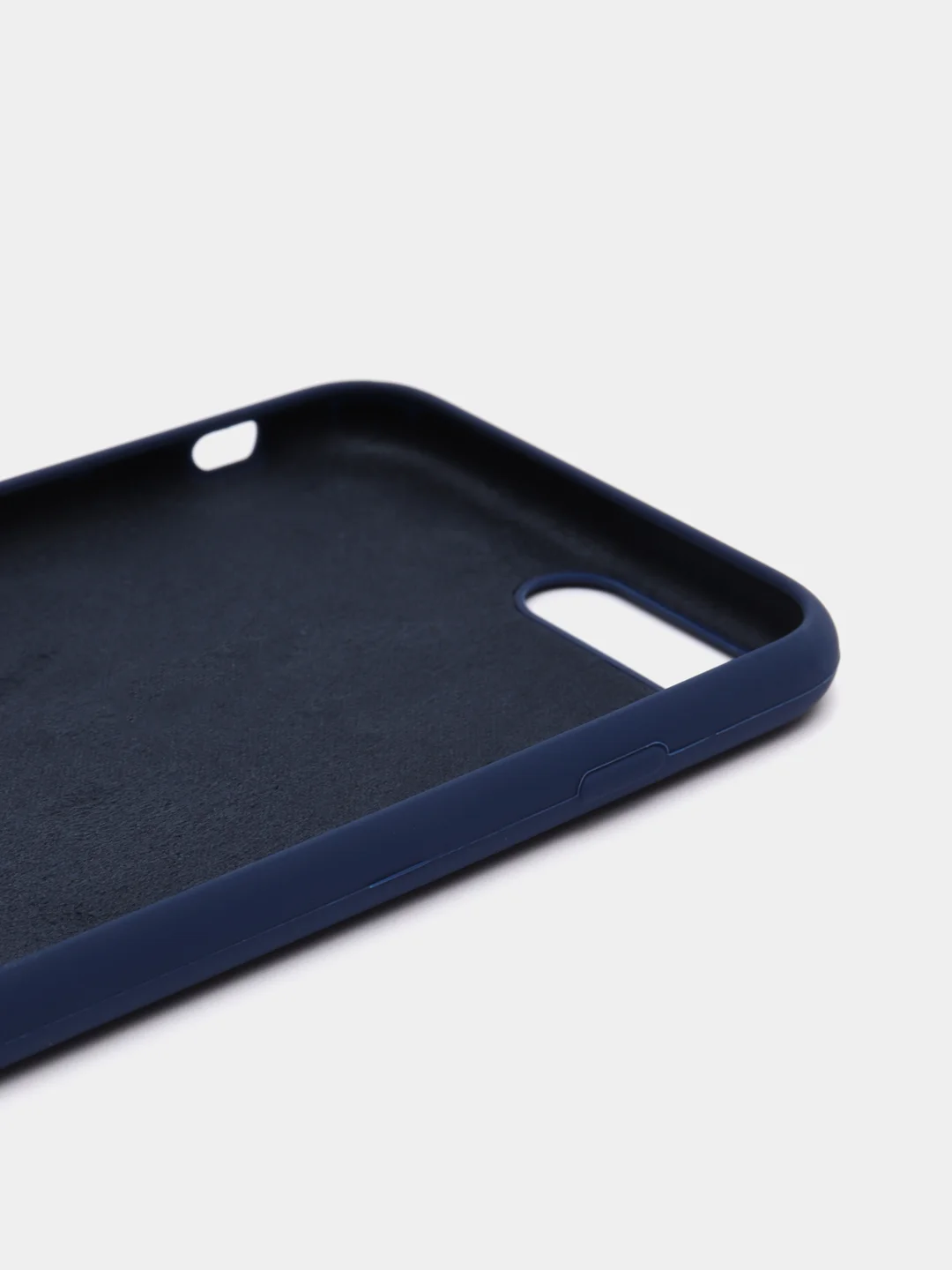 Темно-синий чехол Silicone Case Iphone 12, 11, XR, XS, X, 7, 8, SE, 6s, Pro,Max,Plus (Айфон)