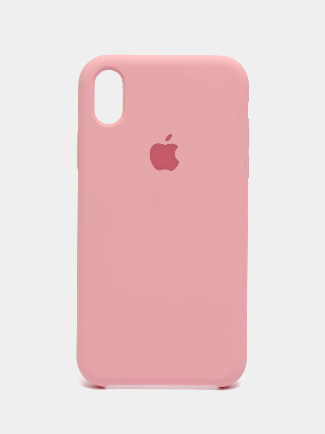 Розовый чехол Silicone Case Iphone 12, 11, XR, XS, X, 7, 8, SE, 6s, Pro,Max,Plus (Айфон)