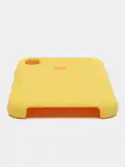 Желтый чехол Silicone Case Iphone 12, 11, XR, XS, X,  7, 8, SE, 6s, Pro,Max,Plus (Айфон)