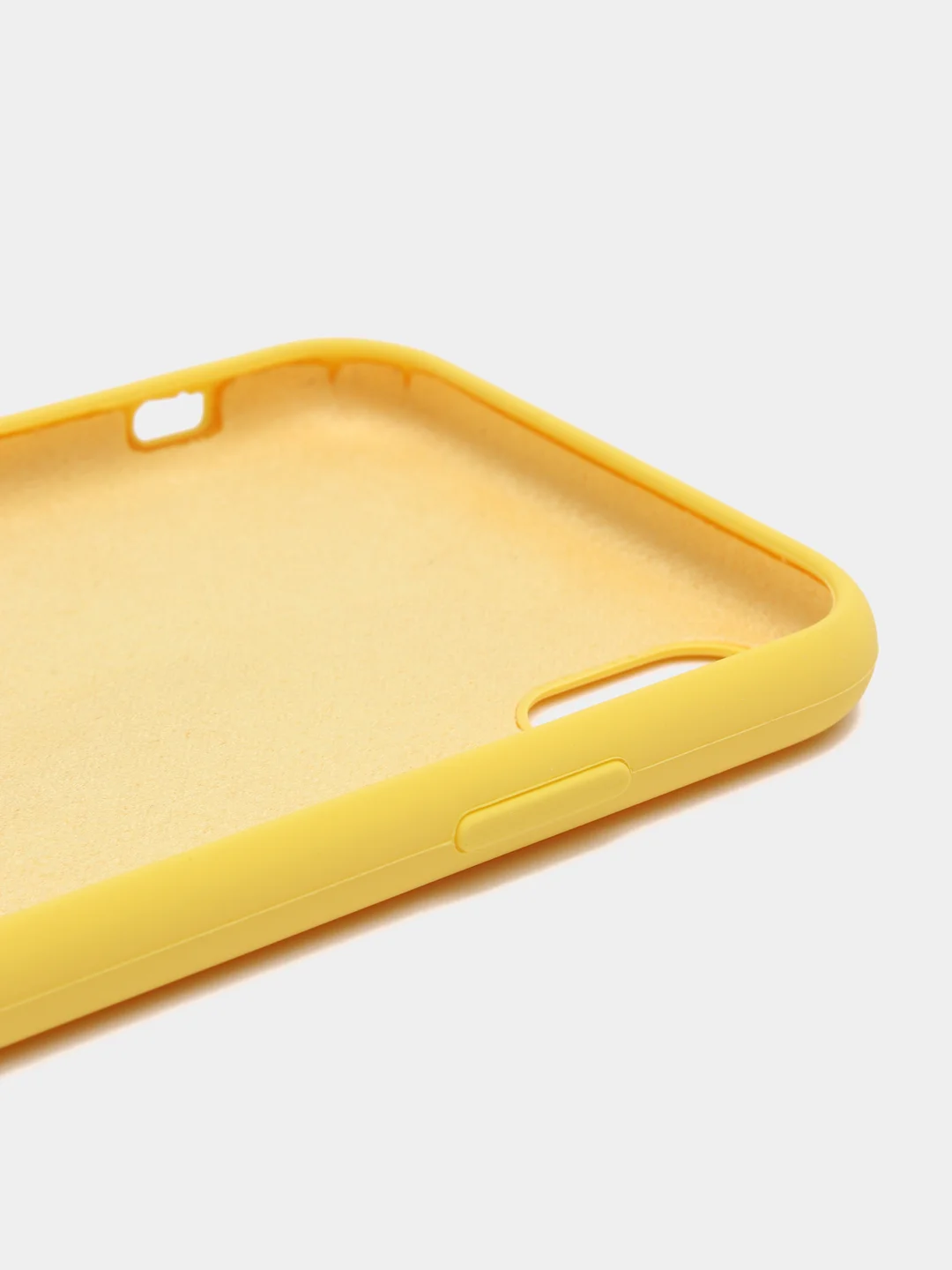 Желтый чехол Silicone Case Iphone 12, 11, XR, XS, X, 7, 8, SE, 6s, Pro,Max,Plus (Айфон)
