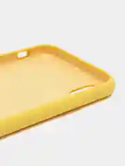 Желтый чехол Silicone Case Iphone 12, 11, XR, XS, X,  7, 8, SE, 6s, Pro,Max,Plus (Айфон)