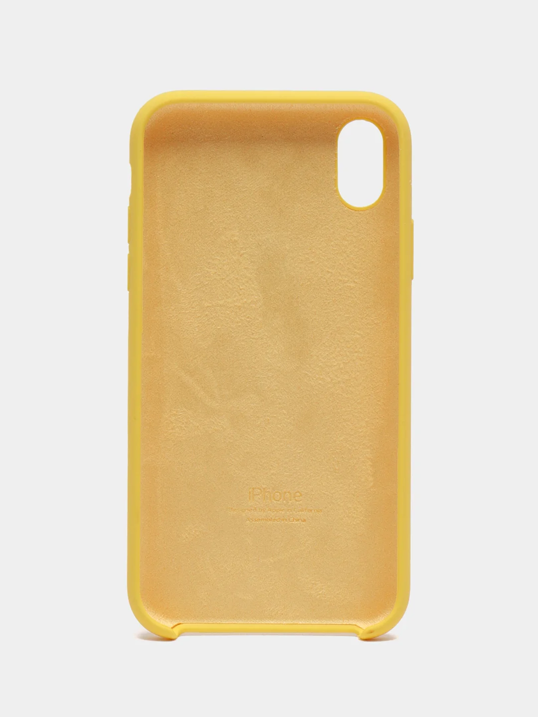 Желтый чехол Silicone Case Iphone 12, 11, XR, XS, X, 7, 8, SE, 6s, Pro,Max,Plus (Айфон)