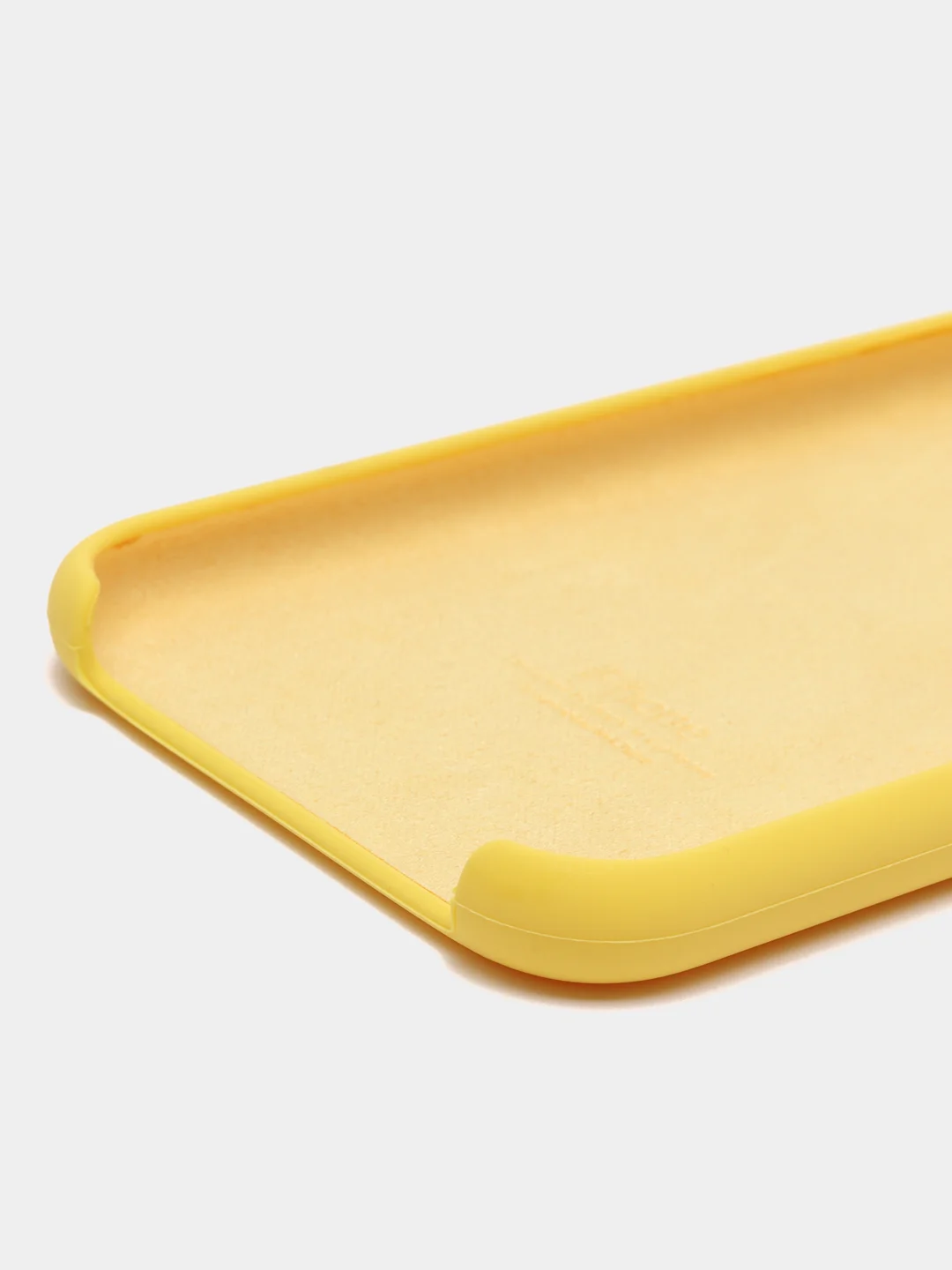 Желтый чехол Silicone Case Iphone 12, 11, XR, XS, X, 7, 8, SE, 6s, Pro,Max,Plus (Айфон)