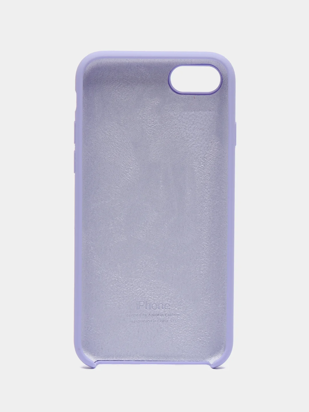 Лавандовый чехол Silicone Case Iphone 12, 11, XR, XS, X, 7, 8, SE, 6s, Pro,Max,Plus (Айфон)