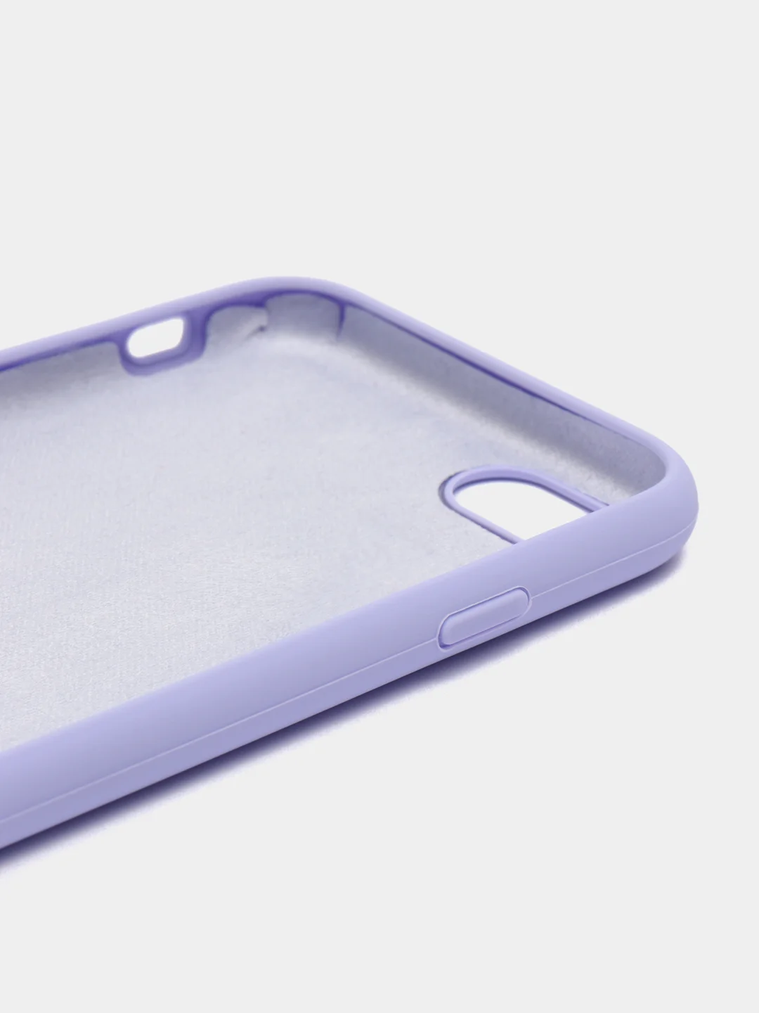Лавандовый чехол Silicone Case Iphone 12, 11, XR, XS, X, 7, 8, SE, 6s, Pro,Max,Plus (Айфон)