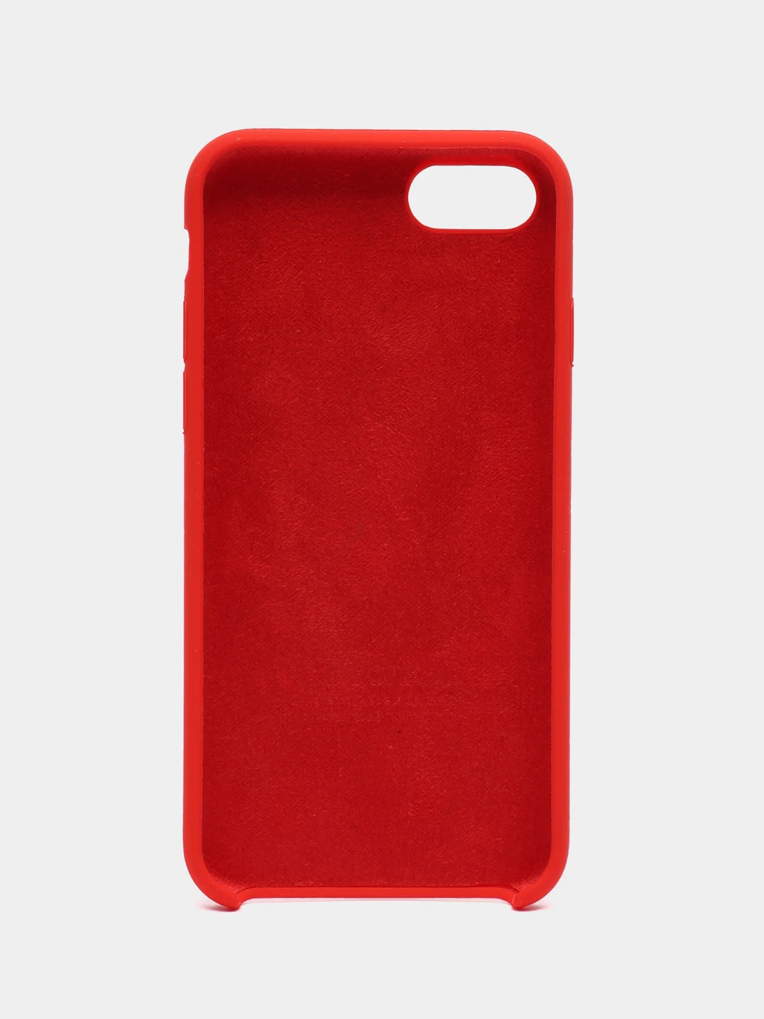 Красный чехол Silicone Case Iphone 12, 11, XR, XS, X, 7, 8, SE, 6s, Pro,Max,Plus (Айфон)