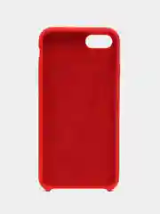 Красный чехол Silicone Case Iphone 12, 11, XR, XS, X,  7, 8, SE, 6s, Pro,Max,Plus (Айфон)