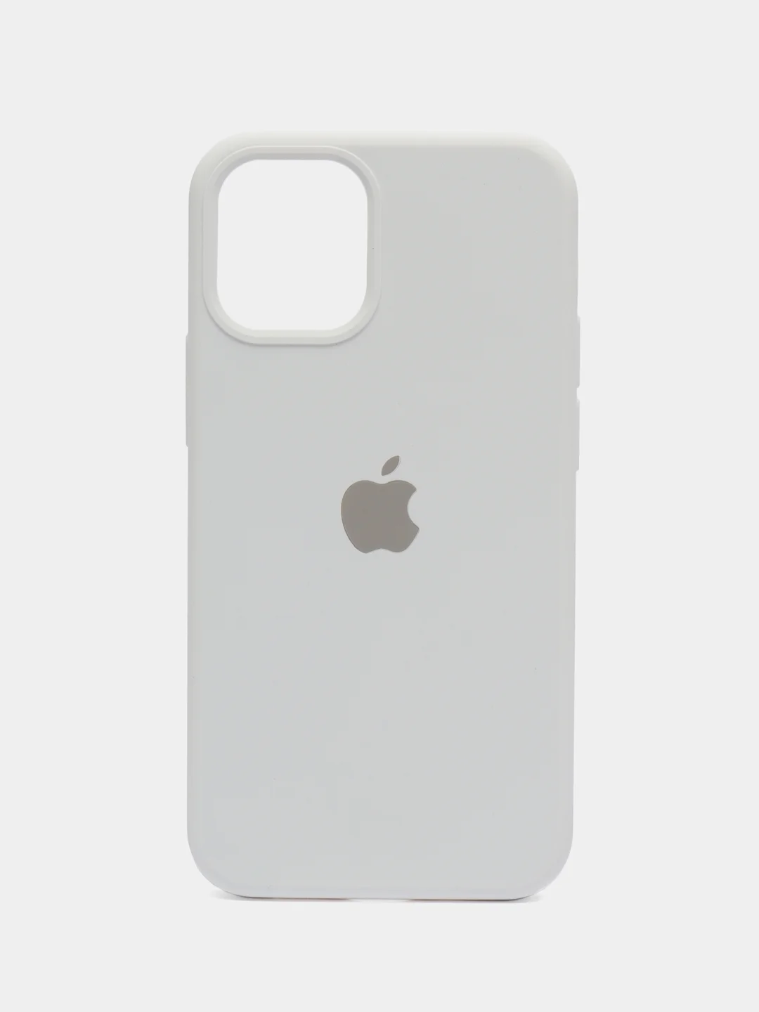 Белый чехол Silicone Case Iphone 12, 11, XR, XS, X, 7, 8, SE, 6s, Pro,Max,Plus (Айфон)