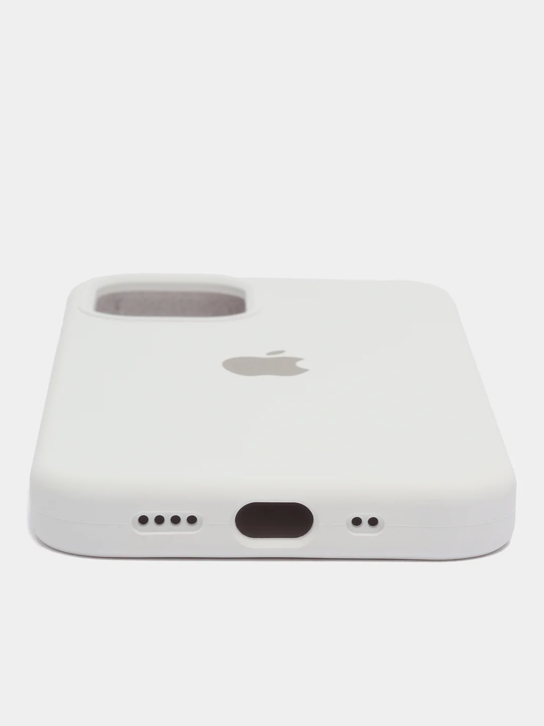 Белый чехол Silicone Case Iphone 12, 11, XR, XS, X, 7, 8, SE, 6s, Pro,Max,Plus (Айфон)