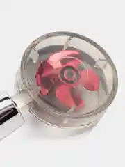 Красный насадка для душа с пропеллером