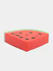 Красный ластик фигурный