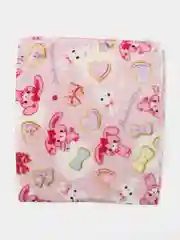Конфетный детский плед, велсофт, 90 х 100 см