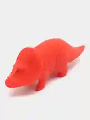 Красный ластик фигурный "Дино"
