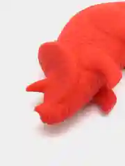 Красный ластик фигурный "Дино"