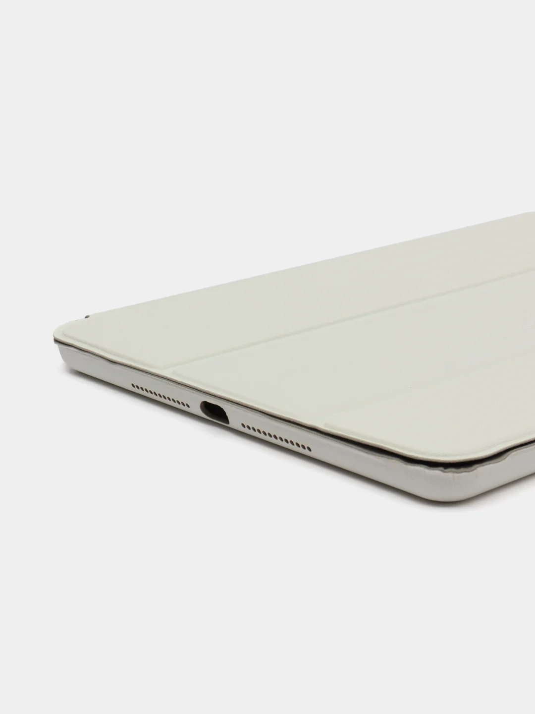 Белый чехол книжка для планшета iPad Mini 4, Mini 5, Air 10.5 2019, Pro 9.7 2016, Pro 11 2018