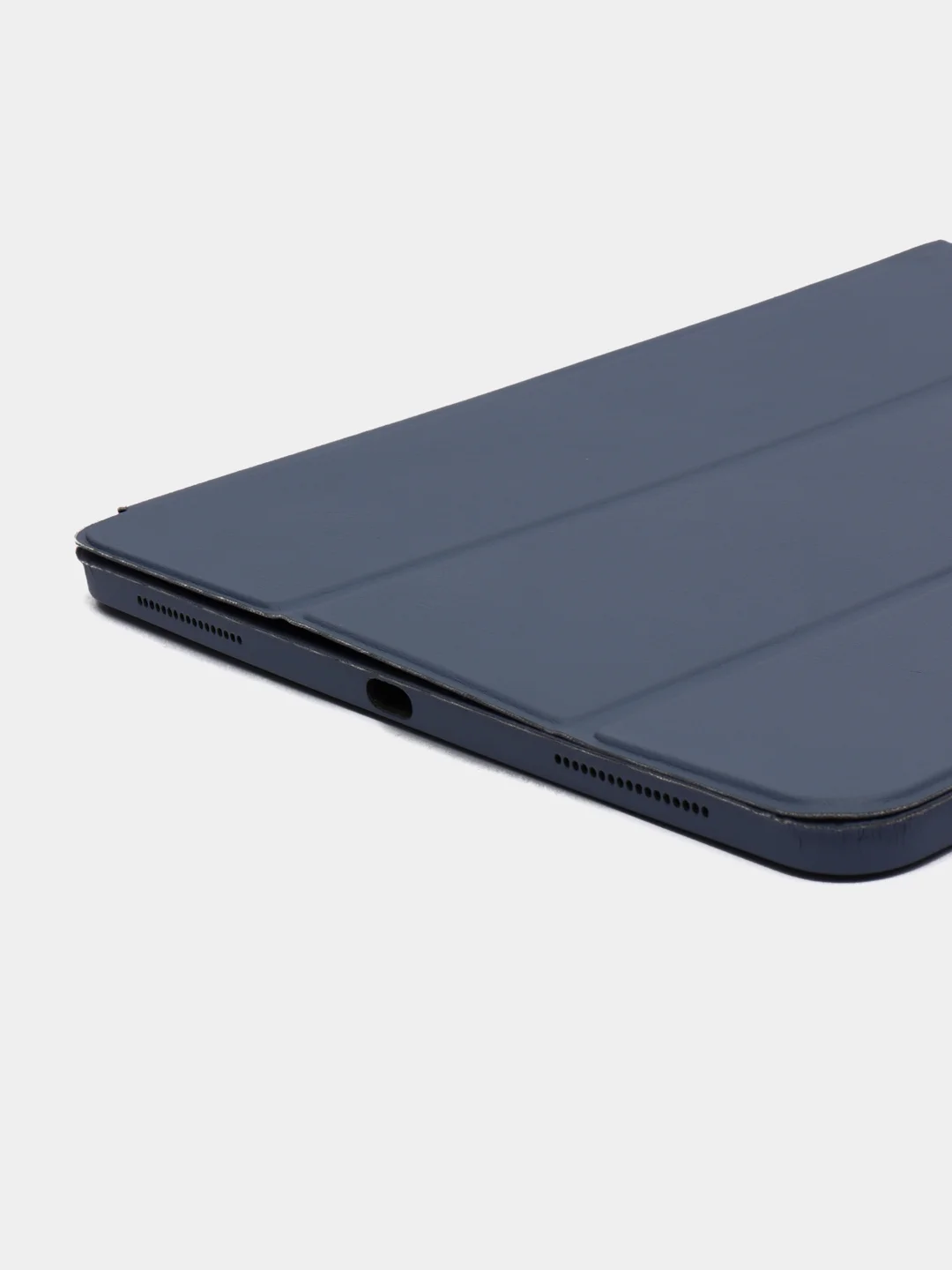 Синий меланж чехол-книжка для планшета iPad Pro 12.9 2020
