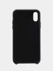 Черный чехол Silicone Case для iPhone XR, с открытым низом