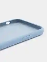 Небесно-голубой чехол Silicone Case для iPhone XR, с открытым низом