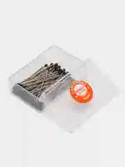 Черный набор иголок, 100 штук, в коробочке