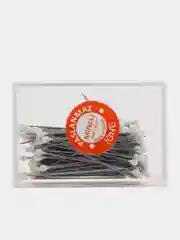 Белый набор иголок, 100 штук, в коробочке