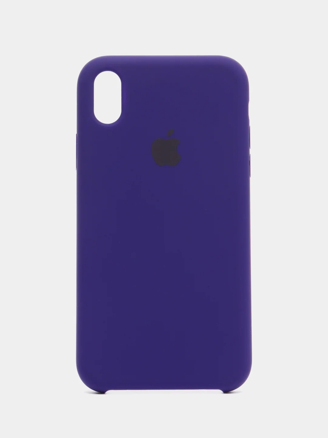 Индиго чехол Silicone Case для iPhone XR, с открытым низом