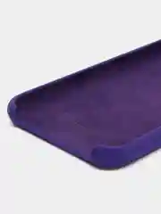 Индиго чехол Silicone Case для iPhone XR, с открытым низом