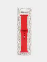 Красный ремешок для Apple Watch, силиконовый