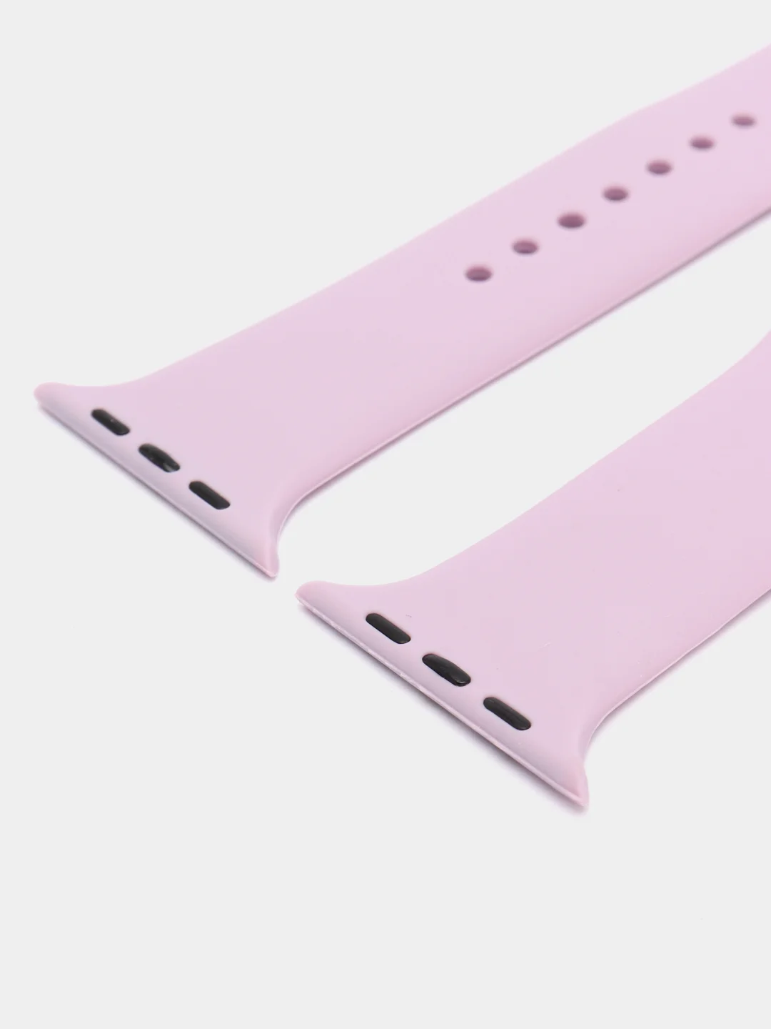 Лавандовый ремешок для Apple Watch, силиконовый