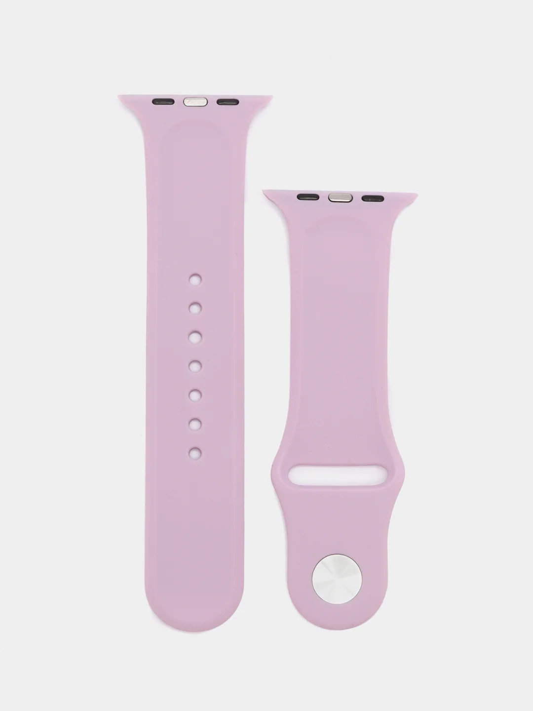 Лавандовый ремешок для Apple Watch, силиконовый