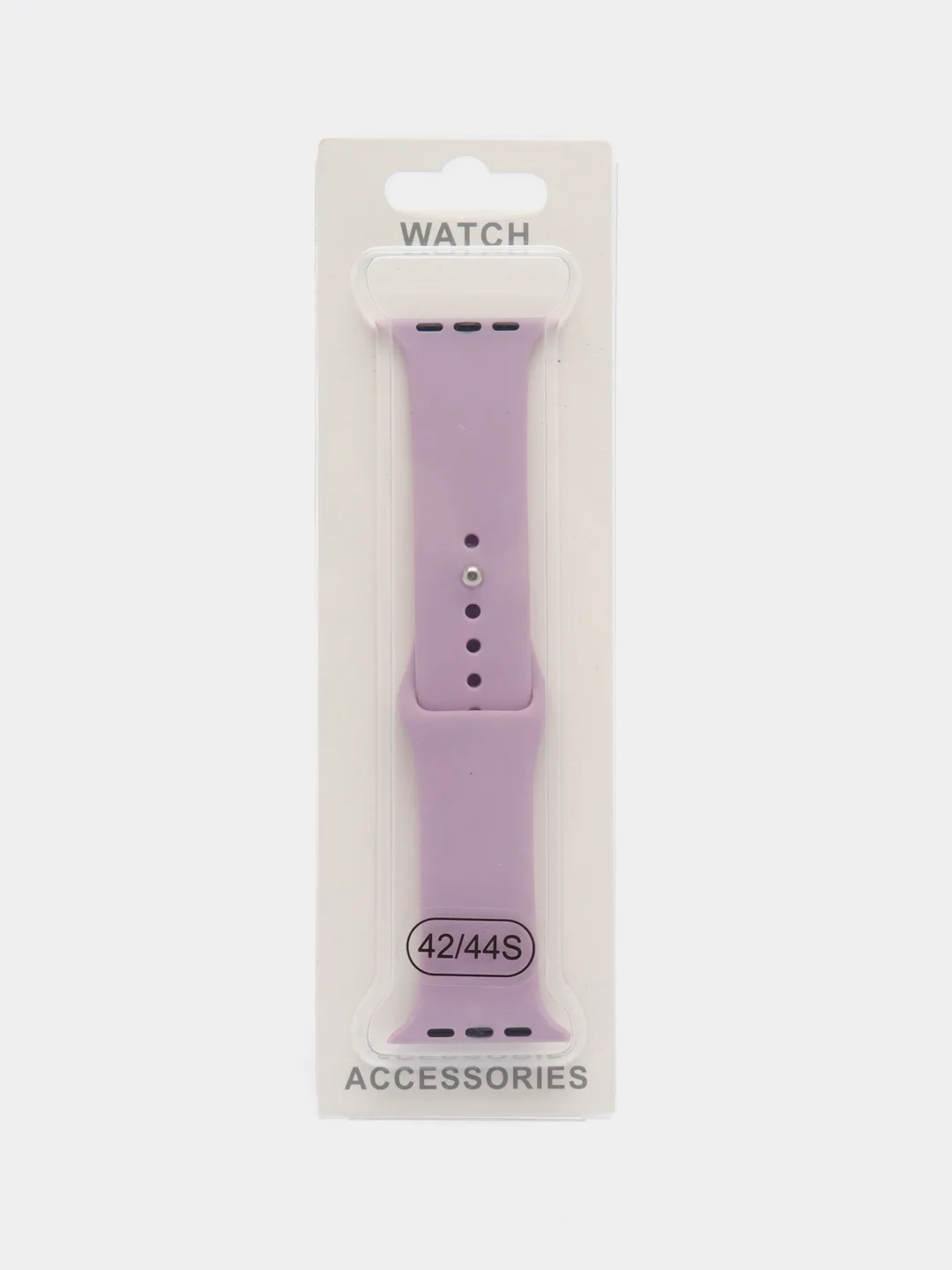 Лавандовый ремешок для Apple Watch, силиконовый