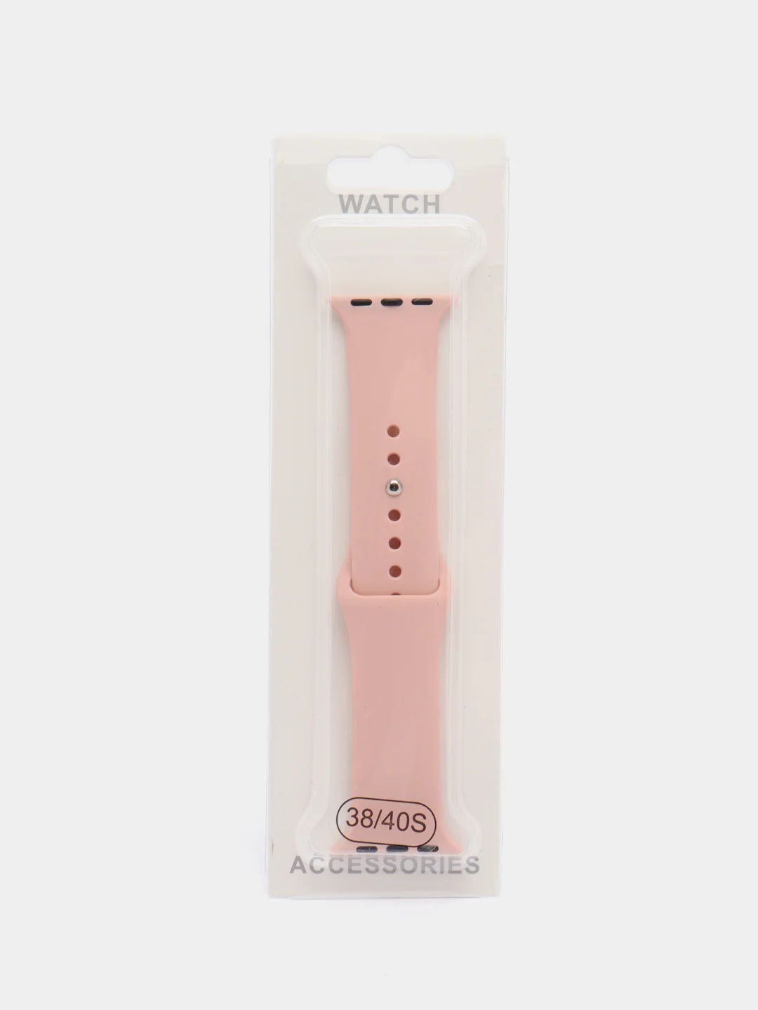 Коралловый ремешок для Apple Watch, силиконовый