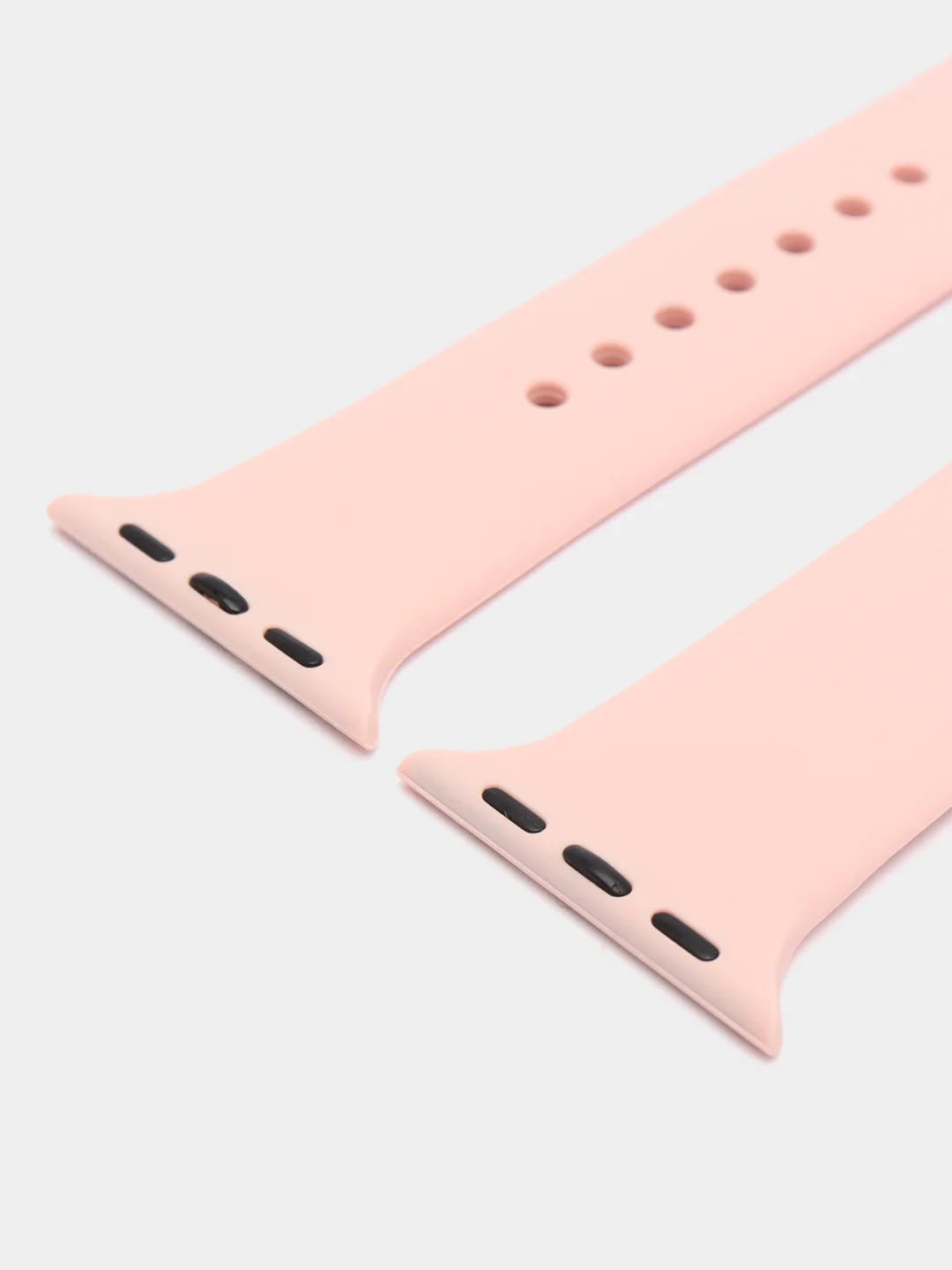 Коралловый ремешок для Apple Watch, силиконовый