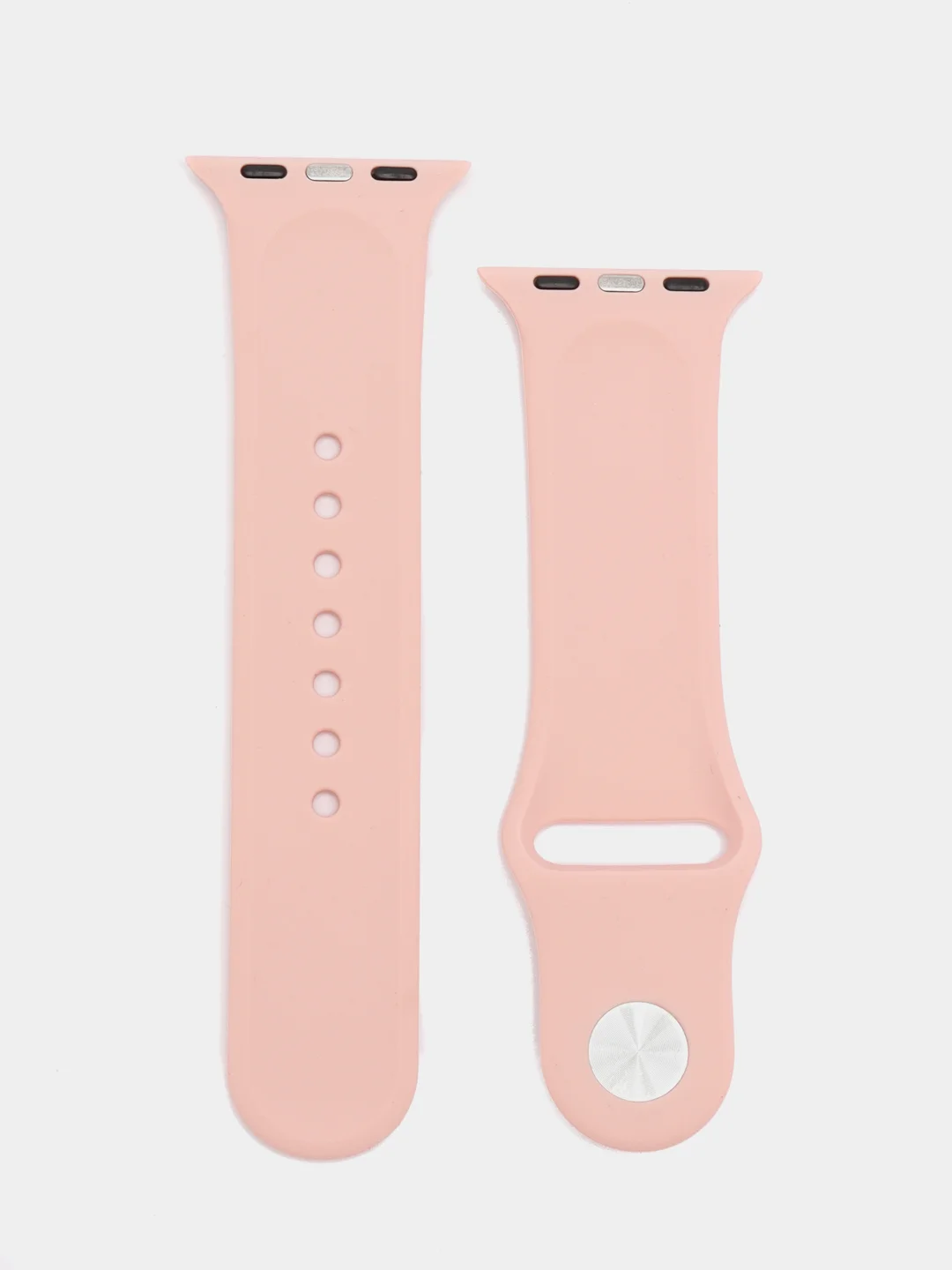 Коралловый ремешок для Apple Watch, силиконовый