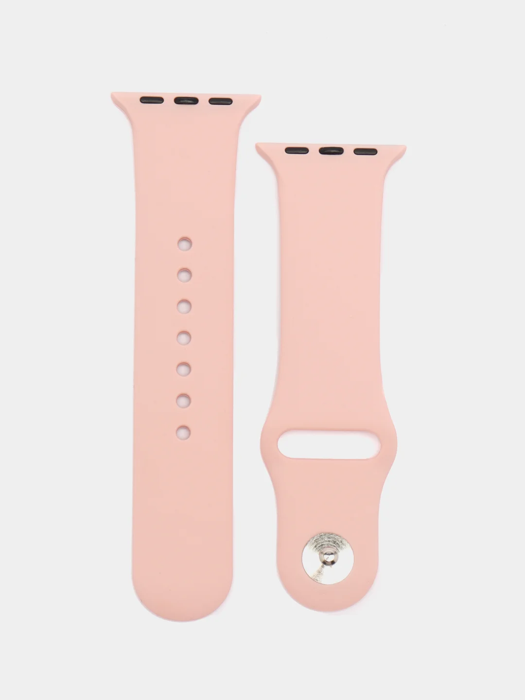 Коралловый ремешок для Apple Watch, силиконовый