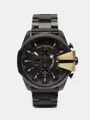 Золотой часы Diesel Mega Chief DZ4318, с хронографом