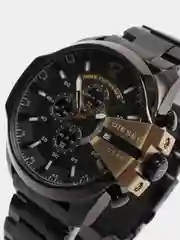 Золотой часы Diesel Mega Chief DZ4318, с хронографом