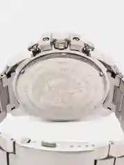 Серебряный часы Diesel Mega Chief DZ4318, с хронографом