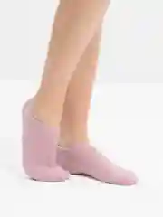 Коралловый однотонные хлопковые носки, подследники , 36-40, хлопок 100%