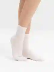 Кремовый хлопковые, однотонные, базовые носки, 36-40