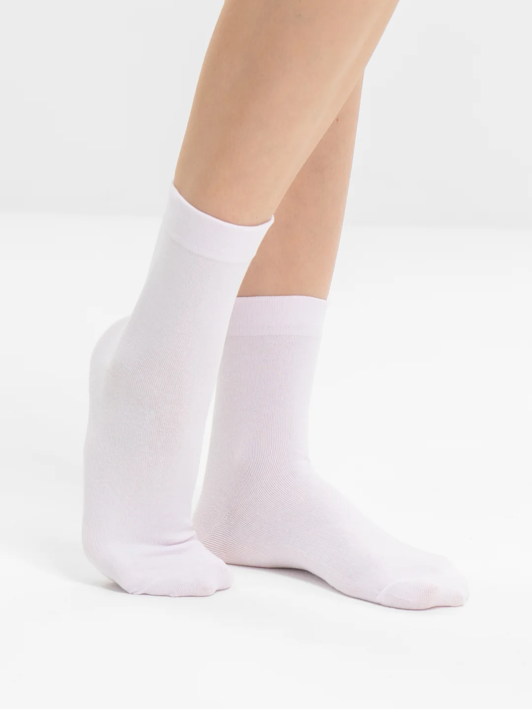 Конфетный хлопковые, однотонные, базовые носки, 36-40