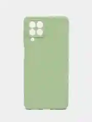 Зеленый чехол для Samsung M53 5G (Самсунг М53), с защитой камеры