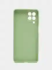 Зеленый чехол для Samsung M53 5G (Самсунг М53), с защитой камеры