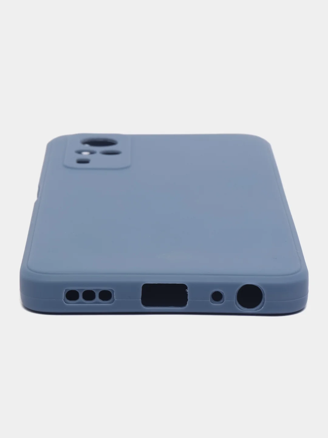 Синий меланж чехол для Vivo Y31/Y53S 4G/Y51 2020/2021 (Виво У31/У53С 4Г/У51 2020/2021), силиконовый