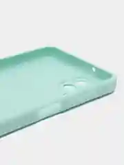 Мятный чехол силиконовый для Samsung Galaxy A12 / M12 ( Самсунг А12 / М12)