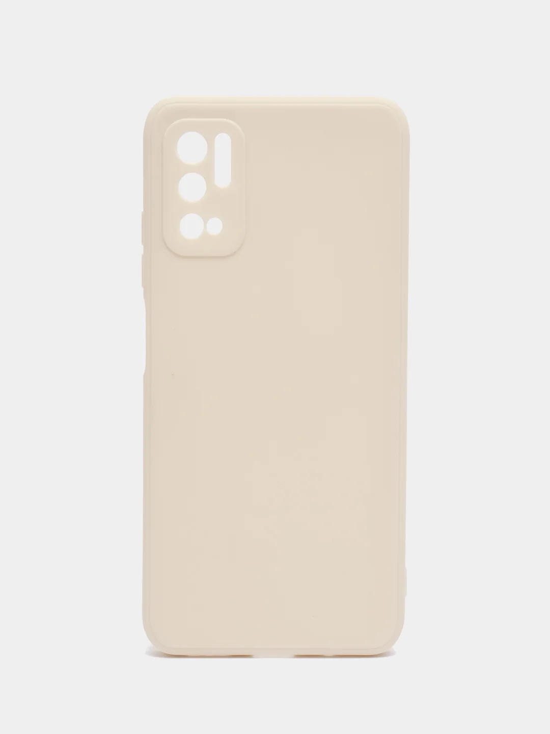 Молочный чехол силиконовый для Redmi Note 10T ,Note 10 5G ,POCO M3 Pro (Редми нот 10, поко м3)